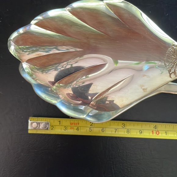 Vtg Exquisite Gorham silver tongs. Minor vintage signs of use. For cake biscuit - Picture 7 of 9